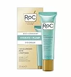 RoC - Multi Correxion Hydrate + Plump Crema de Ojos - 3 en 1 - Levanta y Reafirma el Contorno de Ojos - con Ácido Hialurónico - 15 ml