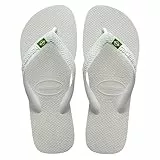 Havaianas - Top Brasil, Chanclas Cómodas, Duraderas y Ligeras, con Suela Antideslizante, Bandera de Brasil en las Tiras, Adultos Unisex