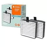 LEDVANCE REPL FILX2LEDV UVC HEPA Air Purifier Replacement Filter, Blanco, Filtro de repuesto, 2