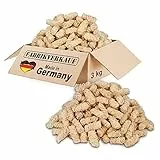 FABRIKVERKAUF (3 kg / 240 Piezas) Encendedor ecológico para chimeneas y barbacoas - Madera Natural y Cera Vegetal - Lana de leña, Pastillas de Encendido - Ideal para Chimenea, Estufa, Fuego, Fogatas