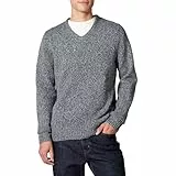 Amazon Essentials Jersey de Manga Larga con Cuello en Pico y Tacto Suave Hombre, Gris Carbón, M