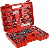 KWB - Maletin de herramientas de 35 piezas, relleno, resistente, óptimo para el hogar o el garaje