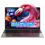 Ordenador Portatil 15,6 Pulgadas, Win11 PC Portátil 16GB RAM 512GB SSD Celeron N95 CPU(hasta 3,4 GHz), Ordenador IPS HD de 1920 x 1080 FHD, traer WiFi 5, HDMI, 2*USB 3.0, Type- C, TF Card Slot
