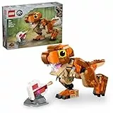 LEGO Jurassic World Little Eatie: T. Rex Kit de Construcción de Dinosaurios de Juguete, Figura Articulada de Dinosaurio, Regalo para Niños y Niñas de 7 Años Apasionados de la Paleontología 76967