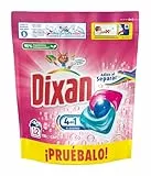 Dixan Adiós al Separar Total 4+1 Detergente en Cápsulas para Lavadora (12 lavados), jabón para la ropa de color. Limpieza, luminosidad y frescor en un único detergente para lavadora