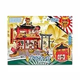 Pinypon Action - Academia Ninja, Juguete Templo de Prácticas Guerreros Ninja, con Una Mini Figura de Acción y Accesorios de Juego Pequeños, para Niños y Niñas Desde 4 Años, Famosa (PNC24000)