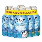 Lenor Aire Fresco Suavizante Para Ropa Frescor Alpino 36 Lavados, 504ml, Frescor Resistente Al Secar En Ambientes Húmedos O Al Sol Intenso