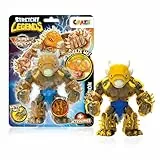 CRAZE Legends Stretchy D'Molition Figuras Elásticas De Acción para Niños, Superhéroes para Coleccionar con Relleno De Slime, 6 Dinosaurios Diferentes
