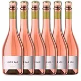 Mucho Mas Sparkling Rosé, 6 botellas x 750 ml, 4500 ml total
