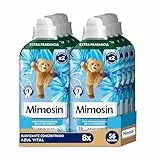 Mimosín Suavizante Concentrado Azul Vital, 8 x 56 lavados