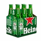 Heineken Cerveza Lager Pack Botella, 6 x 33cl