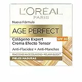 L'Oréal Paris - Age Perfect Crema SPF 30, Antiflacidez y Antimanchas, Pieles Maduras, 50 ml