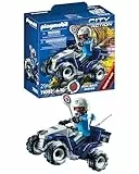 PLAYMOBIL City Action 71092 Policía - Speed Quad, con Motor de Arrastre, Juguete para niños a Partir de 4 años