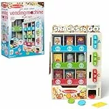 Melissa & Doug - Juego de máquina expendedora de Madera para clasificar, Guardar y Seleccionar, Juguete de Comida de Madera para niños y niñas de a Partir de 3 años
