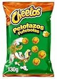Cheetos Pelotazos, Producto de Aperitivo, Snack sabor a Queso con forma de pelotazos, bolsa individual, 130gr