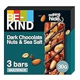 Be-Kind Barrita de proteínas de frutos secos, chocolate negro y sal marina, Multipack
