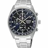 Seiko Reloj Analógico para Hombre de Cuarzo japonés con Correa en Acero Inoxidable SSB377P1