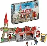 MEGA Fallout Figuras de acción y Juguetes de construcción, Parada de Camiones Red Rocket con 824 Piezas, 2 Personajes articulados y Accesorios, para coleccionistas, HXT00