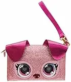 Purse Pets – Bolsa de cachorro – Bolsa para niño cachorro formato bolso – Animado cachorro de ojos que cambian de colores – en el hombro o en la muñeca – Efectos luminosos – Juguete infantil de 4 años