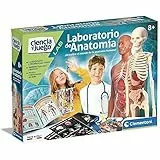 Clementoni, Laboratorio de Anatomía, Juego Educativo de Ciencias, Aprende Anatomía y Cuerpo Humano, Juguete niños 8 años, Juguete en español (55485)