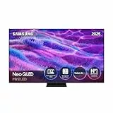 Samsung TV 55 Pulgadas Neo QLED QN80F 4K Mini LED Smart TV con Vision AI, Quantum Matrix Technology Core, Motion Xcelerator 144Hz y Gaming Hub