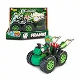 Swap Riders - Quad Franki, vehículo de Juguete con diseño de Frankenstein, con 1 Figura de un Rider, más de 12 Piezas Intercambiables, para niños y niñas Desde 4 años, Famosa (WAP01300)