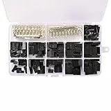 420pcs 2.54mm Pitch Female Pin Crimp Housing Connector Jumper Wire Cable Male/Female Pin Connector Kit for Dupont