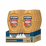 Hellmann's Salsa Burger 250 ml - Paquete de 8 x 250ml - Total: 2000ml