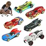 Coches de Juguete, 6 Piezas Die Cast Set Metalicos, Hot Wheels, Mini Coches de Carreras para Niños y Niñas de 3 a 12 Años