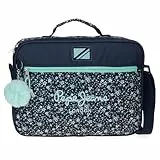 Pepe Jeans Alenka Cartera Escolar Azul 38x28x6 cms Poliéster by Joumma Bags by Joumma Bags