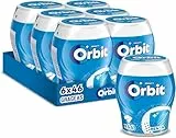 Orbit Bote de Chicles Sin Azúcar Sabor Menta, Fresco, Intenso y de Larga Duración en formato Gragea (6 x 46 chicles)
