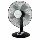 Orbegozo Ventilador de sobremesa TF 0139, potencia 45W, 5 aspas, 2 velocidades + Turbo + Silent.