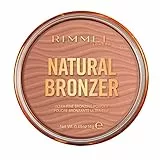 Rimmel London Natural Bronzer, Bronceador, Tono 1 Sunlight - 14 g