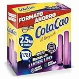 ColaCao, Original, Cacao Soluble Natural sin Aditivos - Formato Ahorro - 2,5kg, El embalaje puede variar