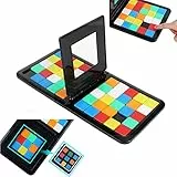 EACHHAHA Juegos de Mesa niños,Juego de Mesa de Secuencia Lógica,Juegos de Estrategia para 2 Jugadores,Magic Block Game,Juego Educativo para Niños,Juguetes Niños 8 años +
