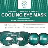 Compresa fría para ojos 2 Mascarillas Frías para Ojos,Gel Frío Ojos Máscara ajustable, Dormir Mascarilla Refrescante, Mujer y Hombre Reutilizable,Reducir Hinchazón y Cansancio Ocular