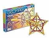 Geomag - Classic Color 127 Piezas - Construcciones Magnéticas - Juguetes para Niños 3 Años - Fabricación Suiza - Bloques Construcción con 60 Barras, 61 Bolas, 6 Bases - Bloques Magneticos Stem