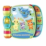 VTech-Baby Primeras Canciones | Libro Interactivo de Aprendizaje | Juguete para bebés +6 Meses | Multicolor | Versión ESP