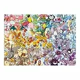 Ravensburger - Pokemon Challenge | Puzzle 1000 Piezas | Puzles 1000 Adultos 70x50cm | Puzzle Pokemon 1000 Piezas | Rompecabezas Adultos y Niños +14 años