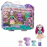 Enchantimals City Tails Main Street Familia de dálmatas Muñecas Dessa Dalmatian y Sus Hermanas, con Mascotas Perro y Accesorios, Juguete +4 años (Mattel HKN14)