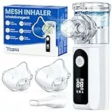 YOZISS Nebulizador Portátil Inhalador eléctricos,Inhalador Recargable para Adultos y Niños,Inhalador para uso Doméstico y de Viaje