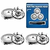 Juego de 3 cabezales de afeitado SH30/52 compatibles con Philips Series 6000/5000/3000/2000/1000, cabezal de afeitado de repuesto para hombre, serie AT8xx/AT7xx/PT7xx/PT8xx, afeitado en seco y húmedo