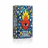 Fournier- Tarot del Fuego por Ricardo Cavolo Baraja de Cartas, Color Azul, único (10016373), a partir de 18 años.