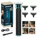 Cecotec Cortapelos y Perfiladora Profesional Bamba PrecisionCare Profiling, Cuchilla Afilada de Alto Rendimiento, 4 Peines Guia 1-4 mm, Cabello y Barba, Autonomía 90 min, Diseño Ergonómico, Negro