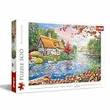 Trefl Puerto Tranquilo 500 Piezas DIY, Entretenimiento Creativo, Diversión, Puzzles Clásicos para Adultos y Niños Mayores de 10 años, Multicolor (37476)