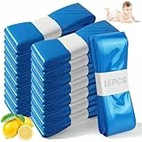 Aevcvok 15 Recambios Contenedor de Pañales,4,5M Recambios de Papelera Pañales Bebe,Gran Capacidad Antiodor Bolsas Pañales Compatibles con Tommee Tippee,AngelCare,Twist & Click,Litter Locker Recambios