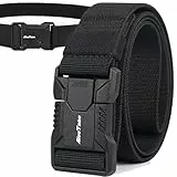 AivaToba Cinturon Tactico Militar Hombre, Cinturones Trabajo Hombre Con Hebilla De Metal De Liberación Cinturon Electricista Rápida Para El Ejército De Entrenamiento De Caza