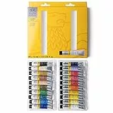 Winsor & Newton acrílico Galeria - Set de iniciación a la pintura acrílica, 20 colores de 12 ml