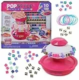 Cool MAKER - POPSTYLE BRACELET MAKER - Kit para Hacer Pulseras de la Amistad - 1 Máquina con Almacenamiento, 170 Cuentas y 22 Gomas Elásticas Reutilizables - 6067289 - Juguetes Niñas 8 Años +