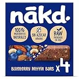 NAKD barrita de cereales con arándanos caja 4 x 35 gr